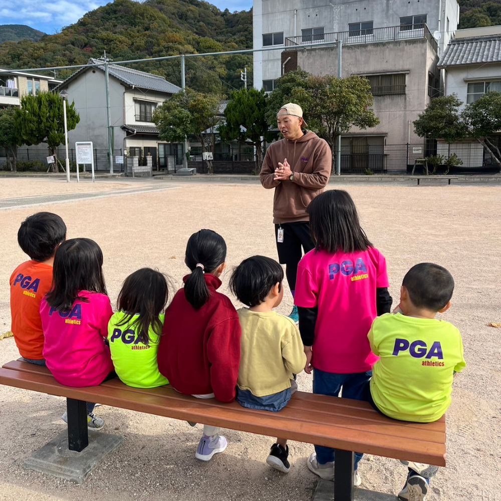 コーチと子どもたちのコミュニケーション